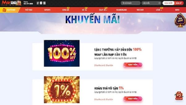 Khuyến mãi may88 – săn thưởng đỉnh cao, nhận quà cực cháy năm 2025