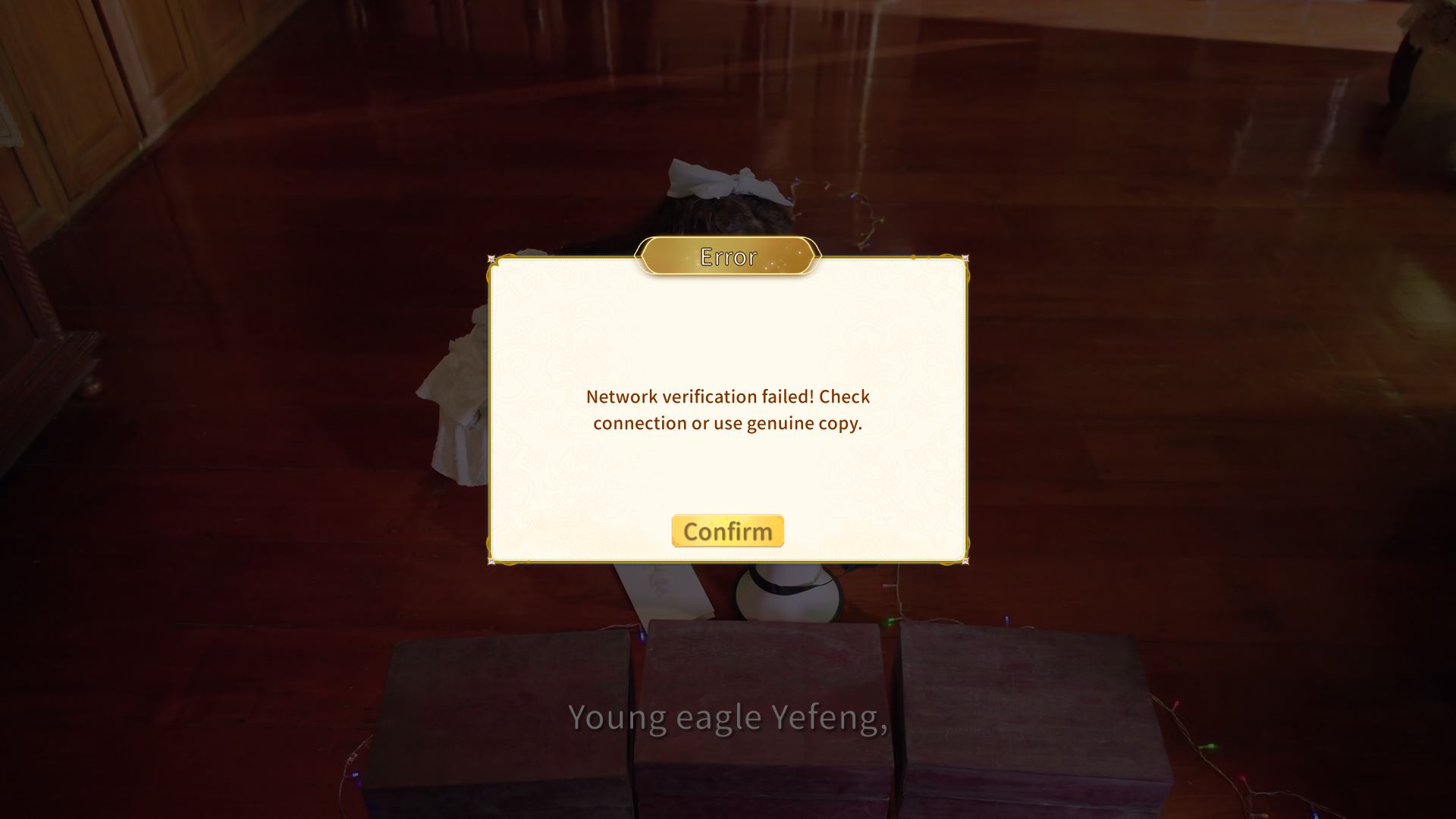 Lỗi Network Varification Failed Lỗi Network Varification Failed