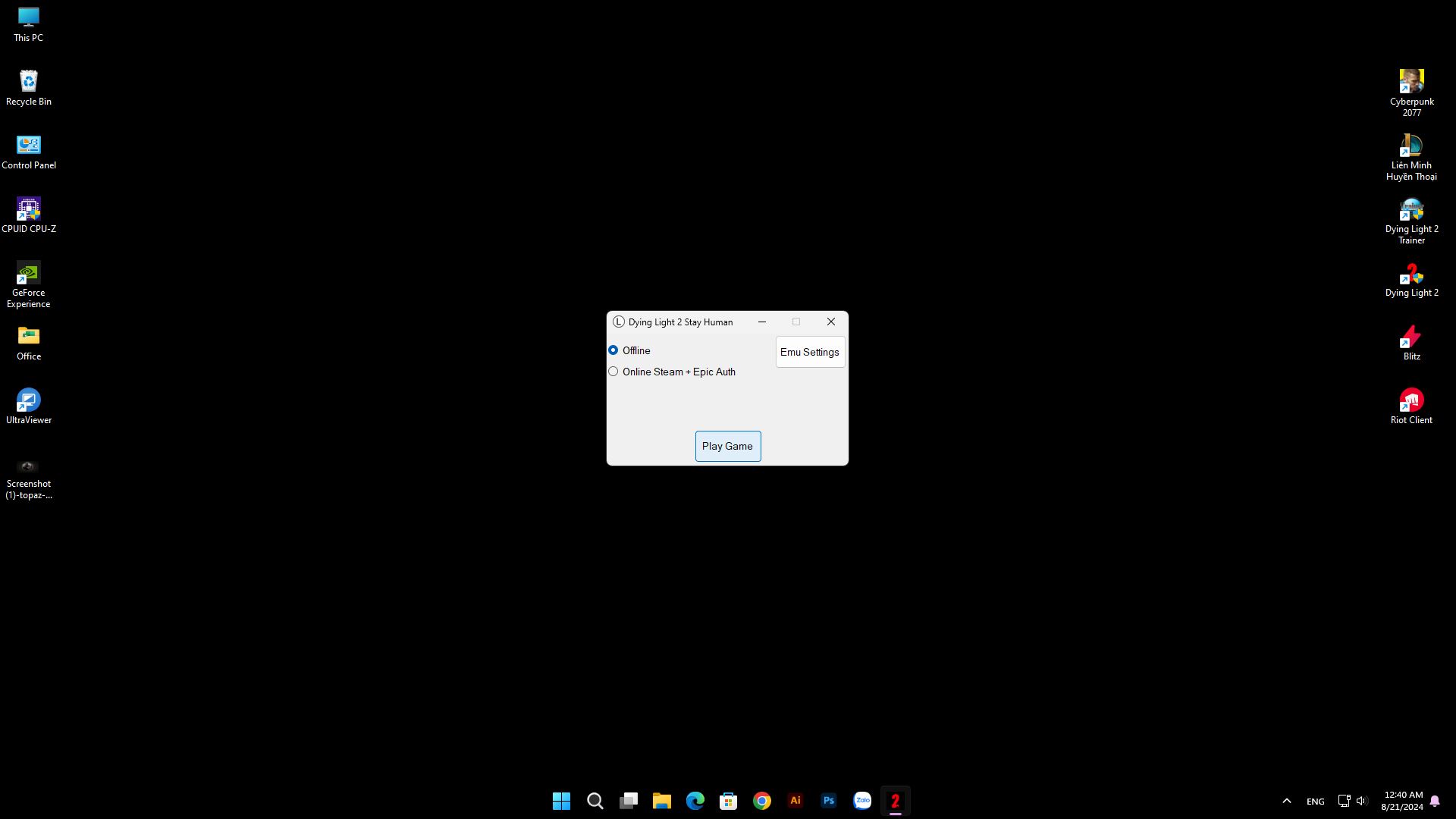 Dying Light 2 Stay Human: bị lỗi out game Dying Light 2 Stay Human: bị lỗi out game
