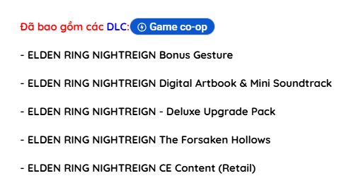 Update ELDEN RING NIGHTREIGN Deluxe Edition v1.03.1 rồi nhưng vào không thấy DLC đâu