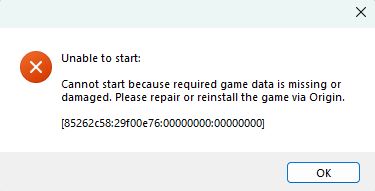 The Sims 4 lỗi không chạy được game