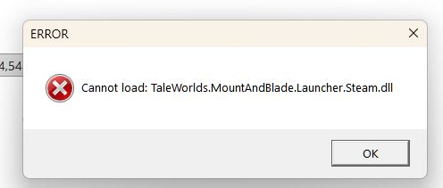 Lỗi game Mount & Blade II
