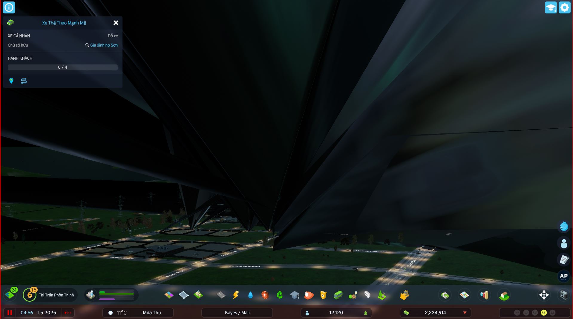 Lỗi bug game cities skyline