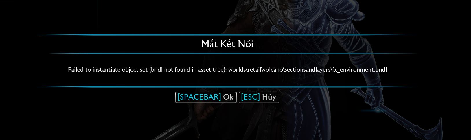 Shadow of war: Bị lỗi 