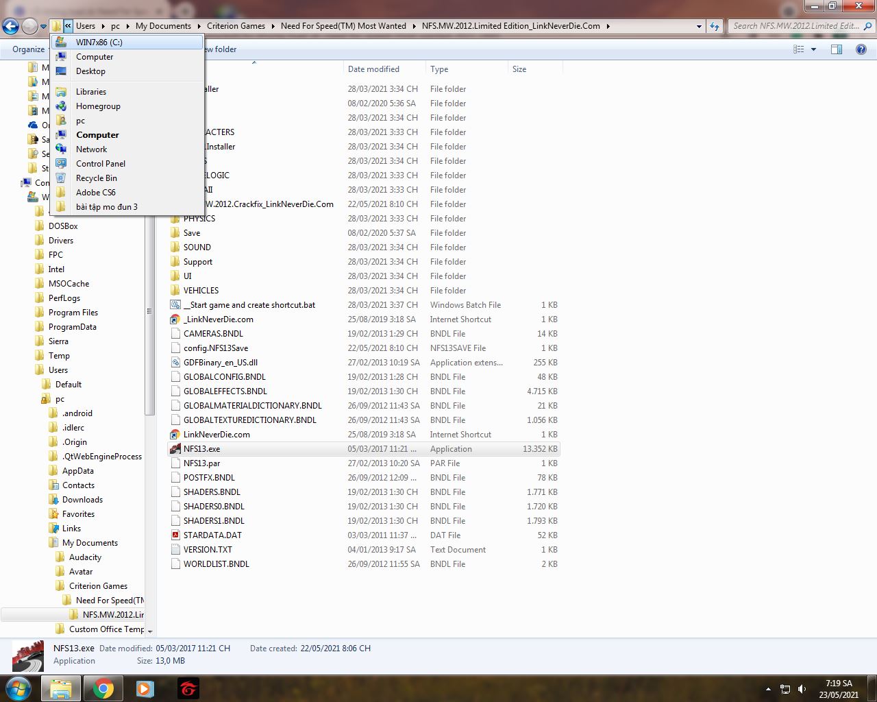 Lỗi không load dc Need For Speed: Most Wanted 2021 Lỗi không load dc Need For Speed: Most Wanted 2021