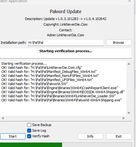 Palworld update v1.0.3.101283 lên v1.0.4.102642 thì bị treo ạ Palworld update v1.0.3.101283 lên v1.0.4.102642 thì bị treo ạ