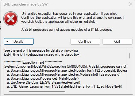 Gatekepeer unhandled exception
