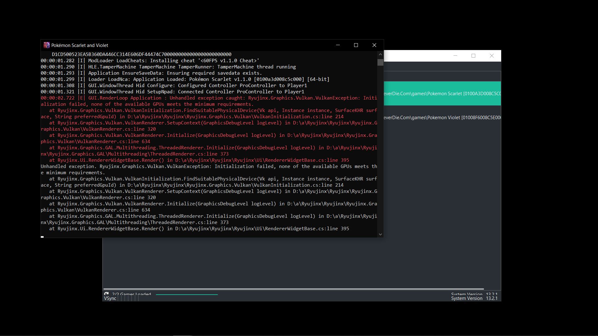 Pokemon Scarlet/Violet Ryujinx Pokemon Scarlet/Violet Ryujinx