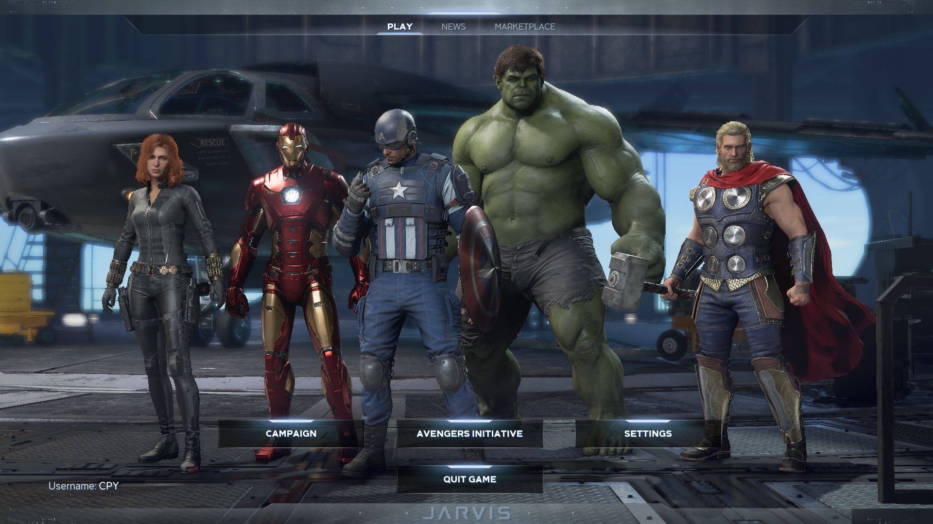 Khung cảnh, nhân vật bị ám đen trong Game Marvel's Avengers v1.3.3 Khung cảnh, nhân vật bị ám đen trong Game Marvel's Avengers v1.3.3