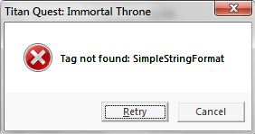 Lỗi không khởi đọng được Titan Quest Immortal throne Lỗi không khởi đọng được Titan Quest Immortal throne