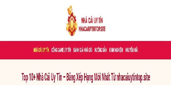 Tại Sao Nhà Cái Uy Tín Là Lựa Chọn Hàng Đầu Cho Cược Thủ?