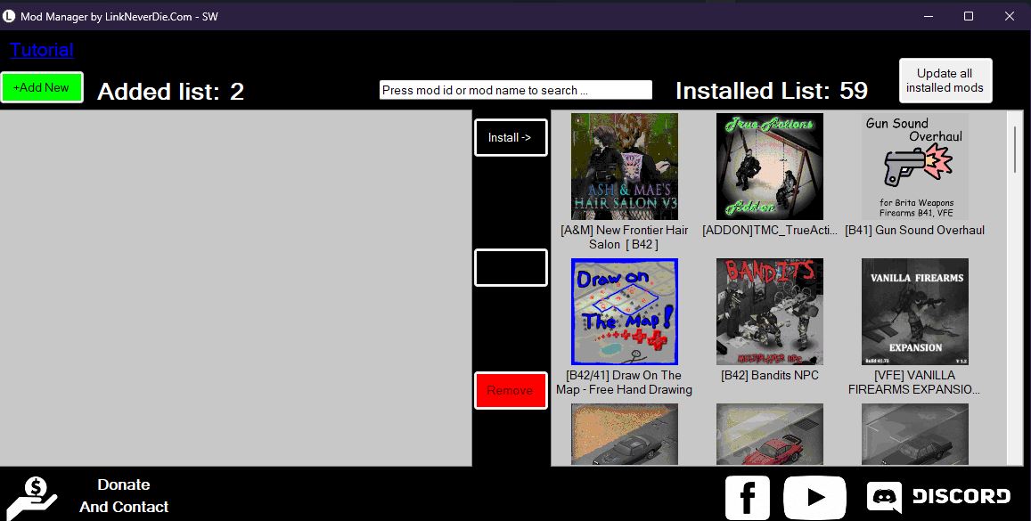 Mod Manager không hiện mod đã add dù đã hiện là nhập vào rồi Mod Manager không hiện mod đã add dù đã hiện là nhập vào rồi