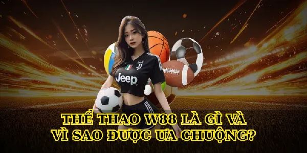 Thể thao W88 – Kinh nghiệm cá cược, tỷ lệ kèo và bí quyết thắng lớn