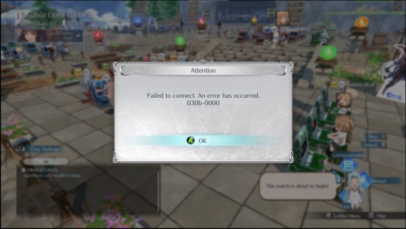 Lỗi kết nối 030b-0000 Granblue Fantasy Versus Rising Lỗi kết nối 030b-0000 Granblue Fantasy Versus Rising