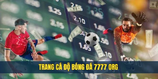 Trang cá độ bóng đá 7777 Org chuyên cập nhật tỷ lệ kèo uy tín