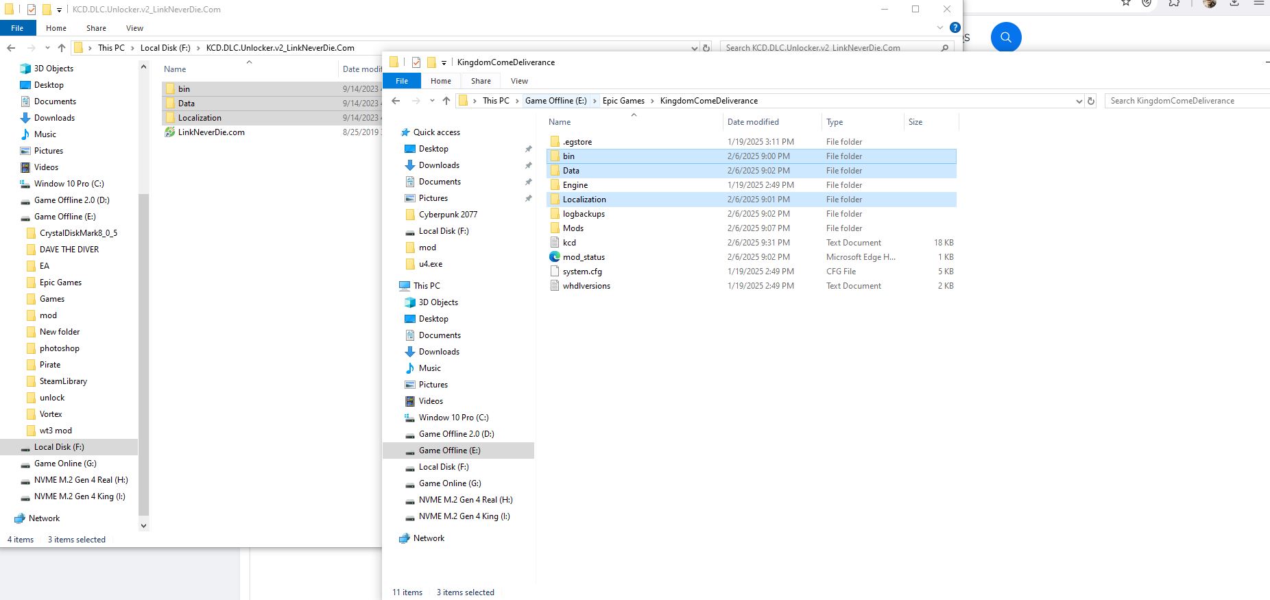 Kingdom Come: Deliverance DLC Unlocker k hoạt động trên epic Kingdom Come: Deliverance DLC Unlocker k hoạt động trên epic