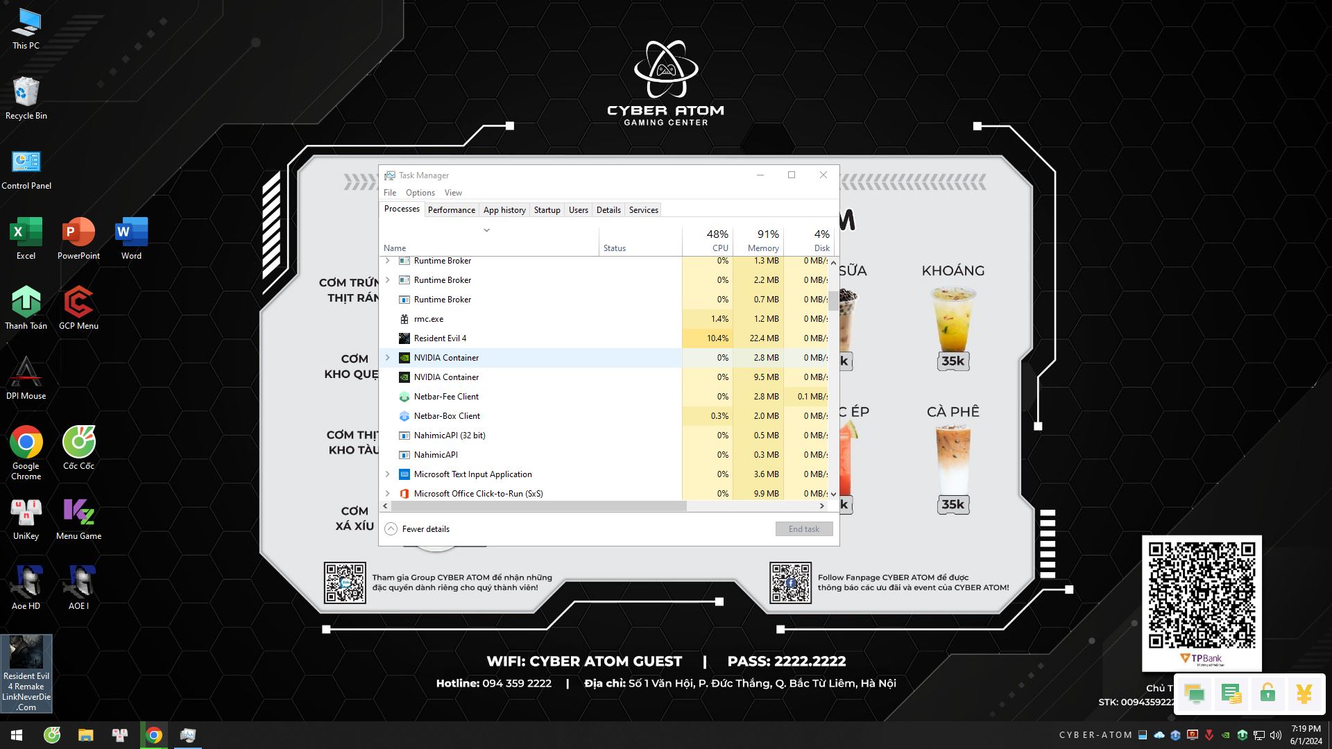 Lỗi chạy ngầm nhung không vô được game resident evil 4 remake Lỗi chạy ngầm nhung không vô được game resident evil 4 remake