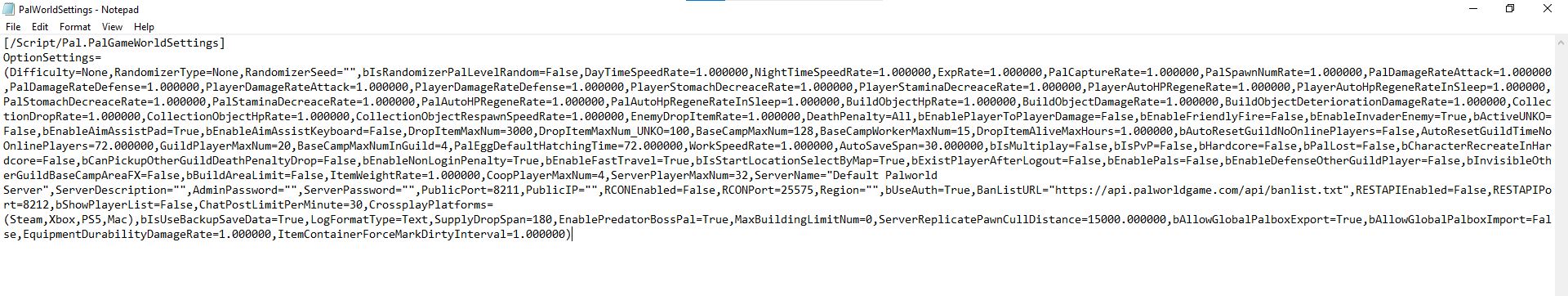 Cách tắt bUseAuth trong Palworld Dedicated Server Cách tắt bUseAuth trong Palworld Dedicated Server