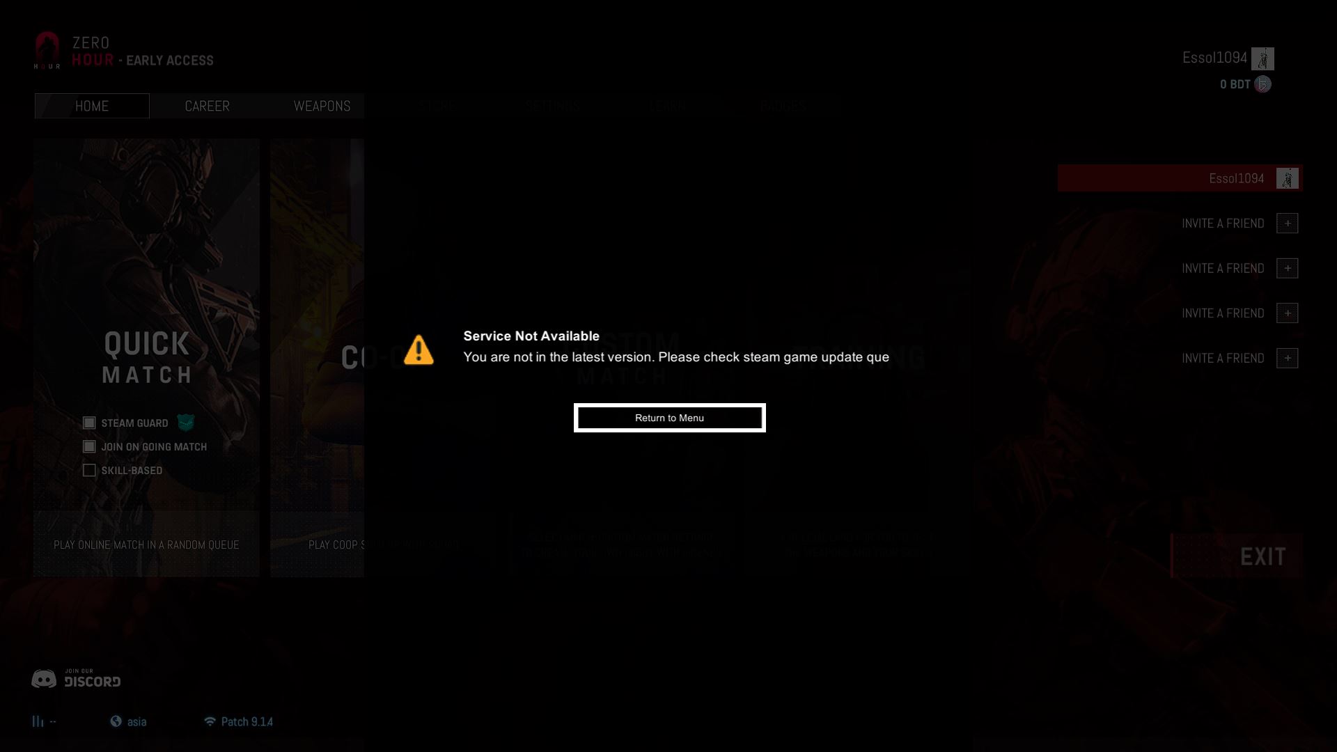 Update game Zero Hour Update game Zero Hour