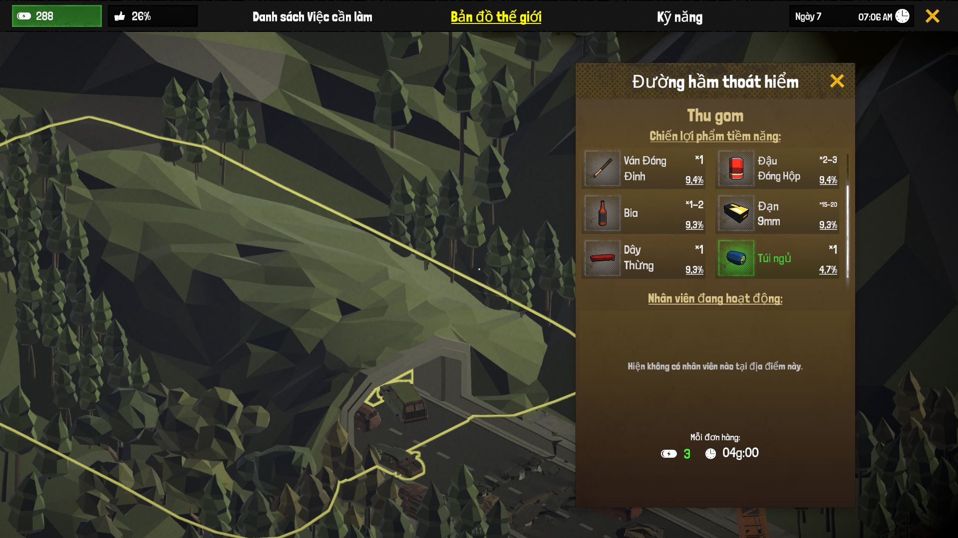 The Walking Trade v1.1.4 Việt Hóa