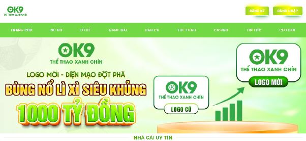 OK9 – Nhà Cái Phù Hợp Cho Người Mới, Vừa Dễ Làm Quen Vừa Dễ Ăn Tiền