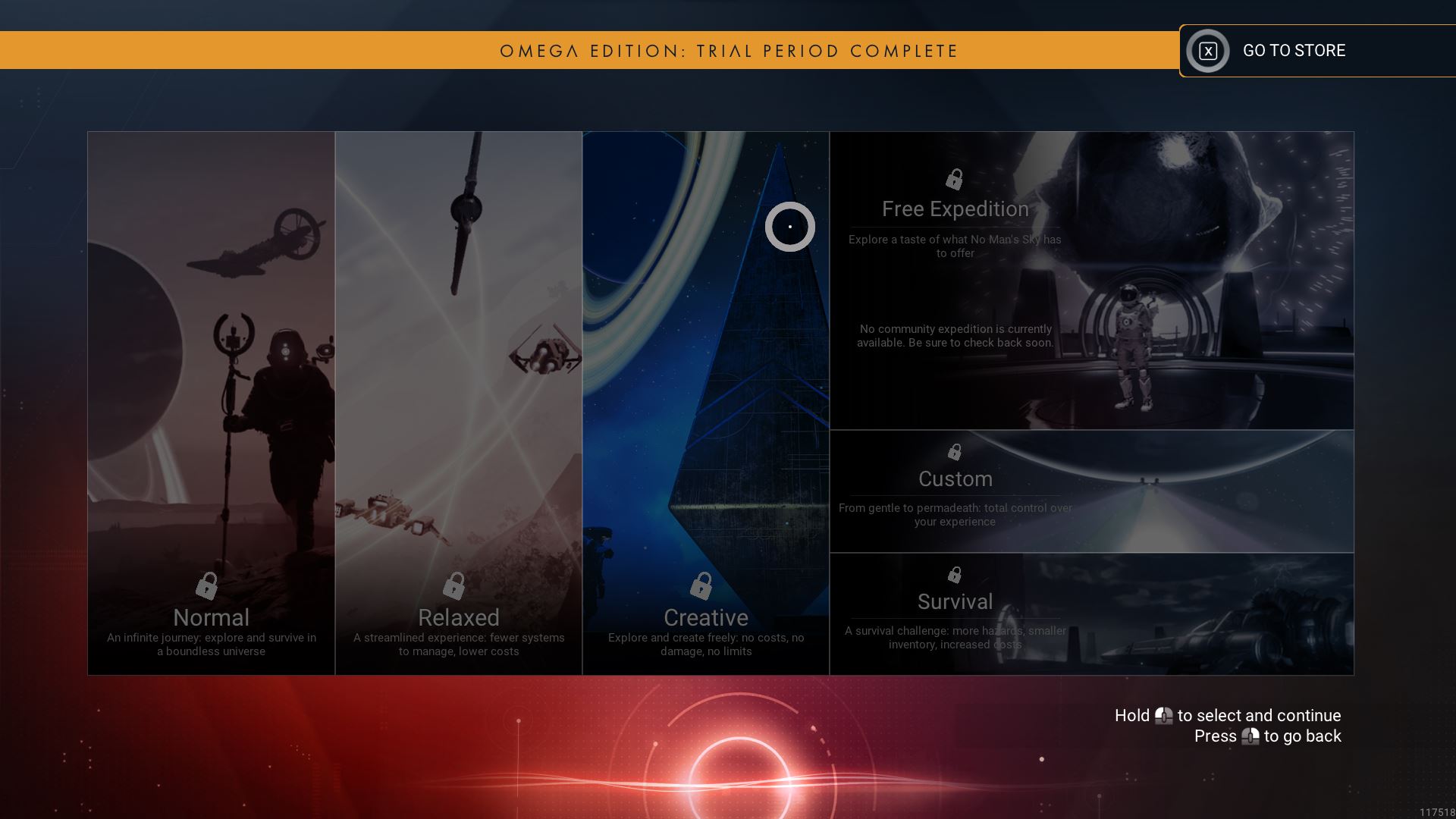 No Man's Sky lỗi khóa toàn bộ nội dung game No Man's Sky lỗi khóa toàn bộ nội dung game