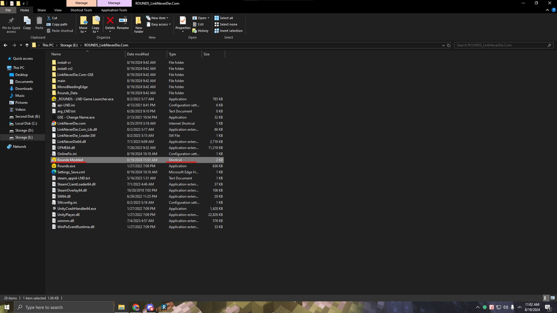 Mod mọi game trên thunderstore thông qua shortcut