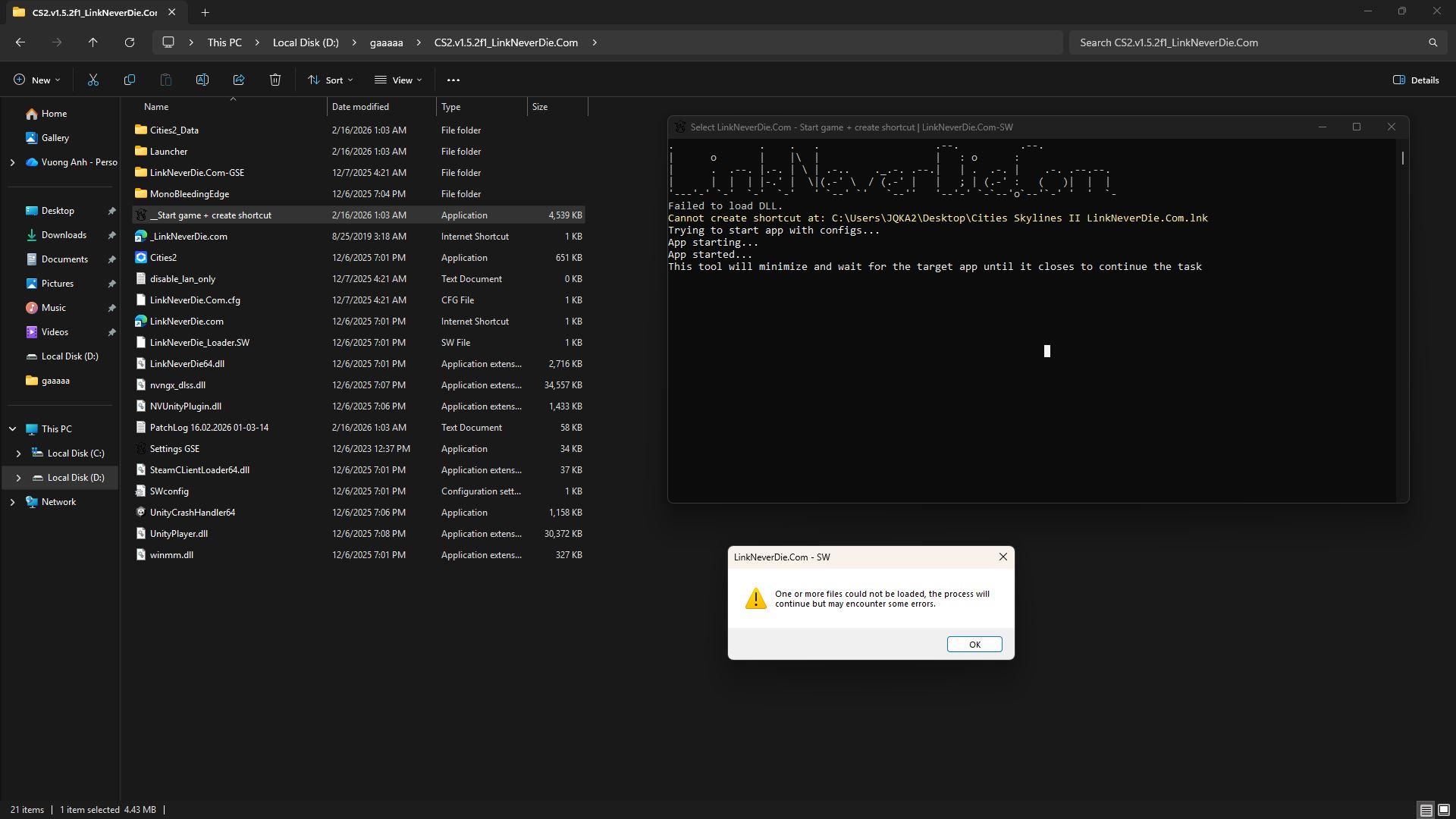 tôi tải Cities: Skylines II về thì nó bị như thế này thì fix kiểu gì nhỉ anh em?