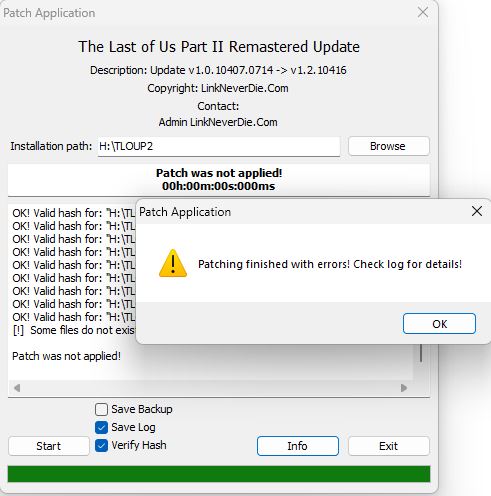 Lỗi update bản mới nhất 1.2
