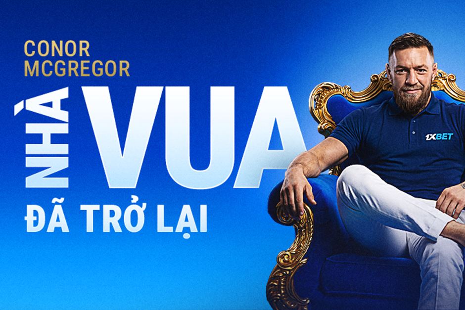 King Is Back: Conor McGregor is the new 1xBet ambassador
