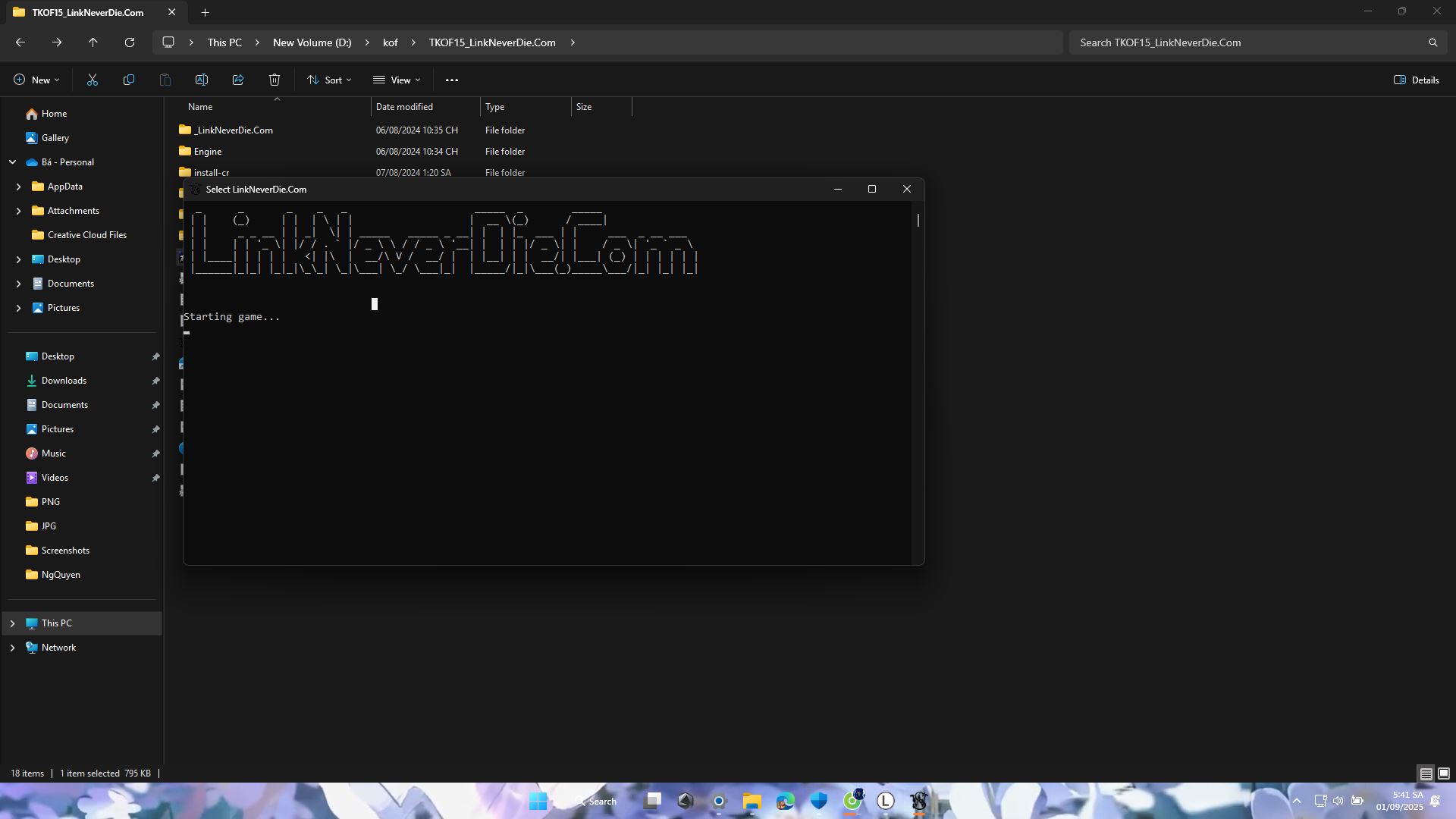 Giúp mình cài KOF XV với ạ