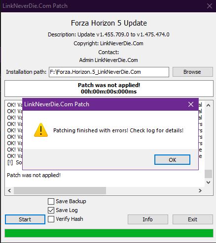 Lỗi invalid hash 1 số file , patch không dc khi update từ 1.455 lên 1.475 Lỗi invalid hash 1 số file , patch không dc khi update từ 1.455 lên 1.475
