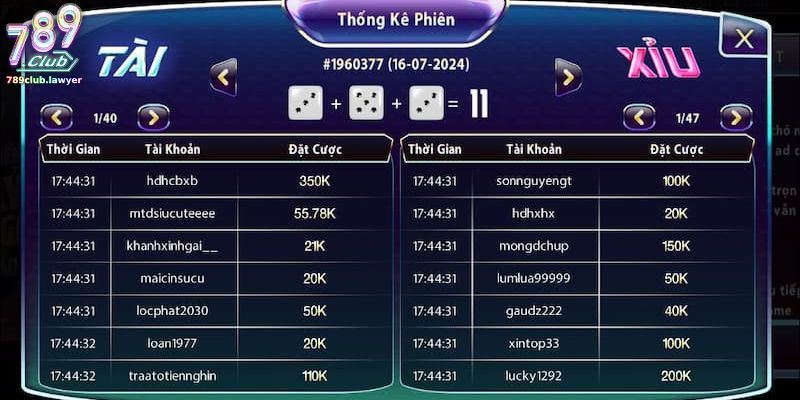 Tài xỉu 789Club - Tham gia cá cược, nhận ngay ưu đãi 999k