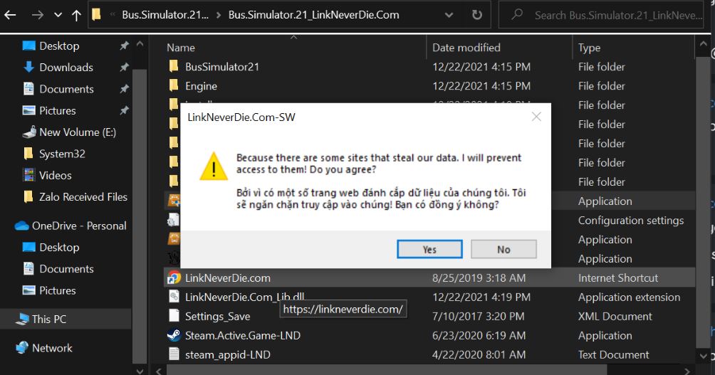 Không vào được game