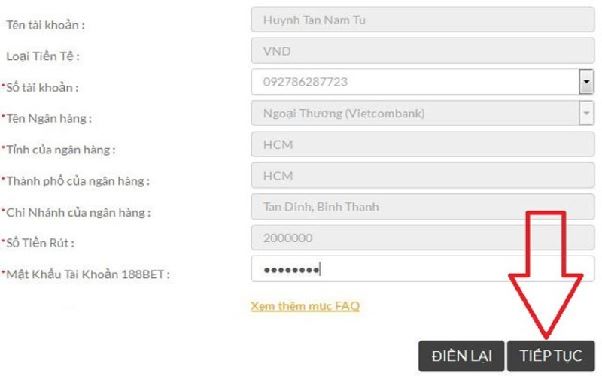 Rút tiền 188bet sau khi chiến thắng gia cá cược tại nhà cái như thế nào?