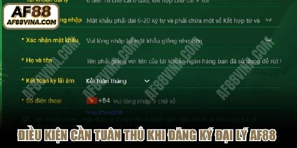 Đại lý AF88 VINA | Liên Minh Đối Tác Triệu Đô Cùng AF88