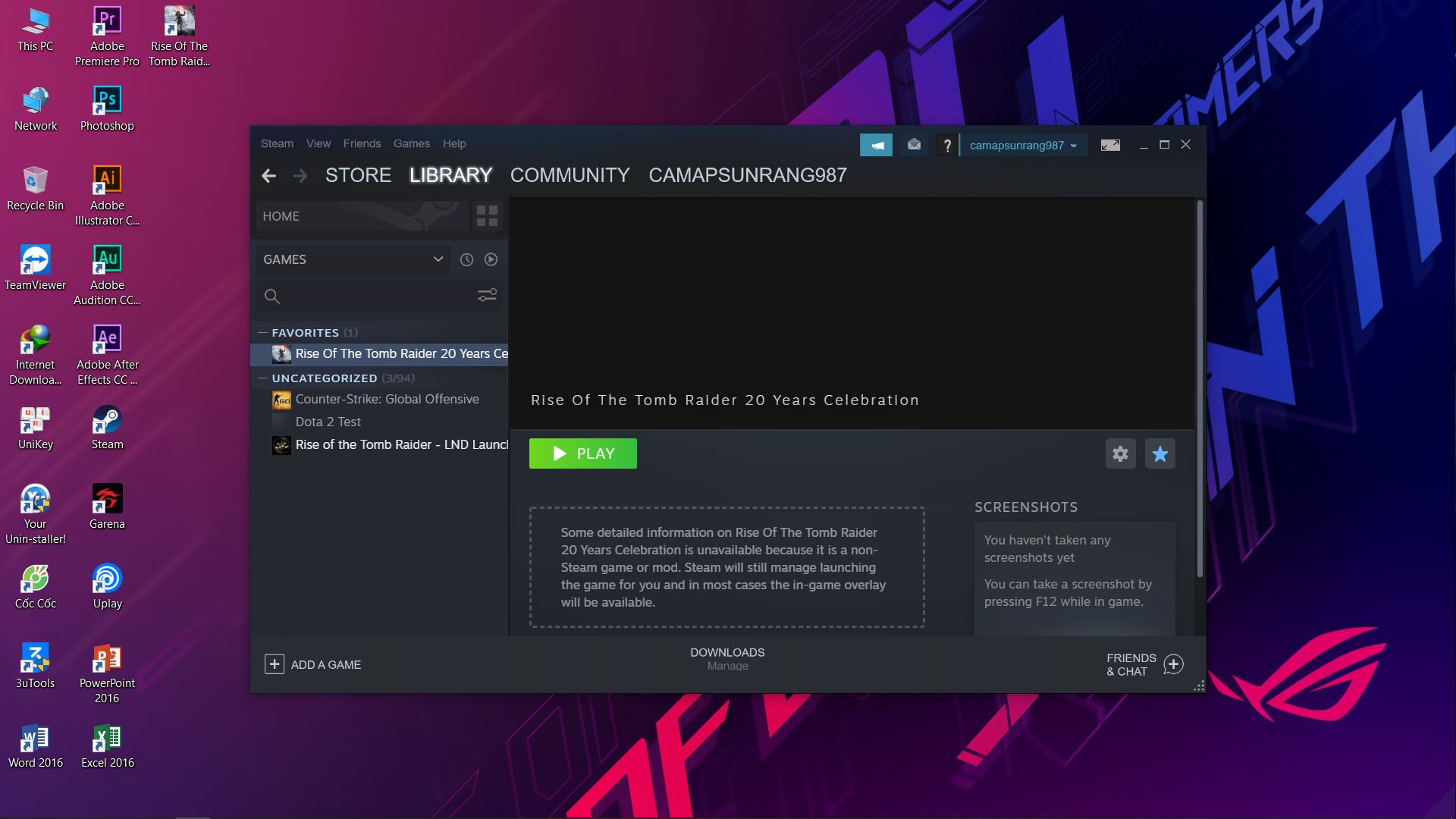 Rise Of The Tomb Raider Cần Hỗ Trợ Rise Of The Tomb Raider Cần Hỗ Trợ