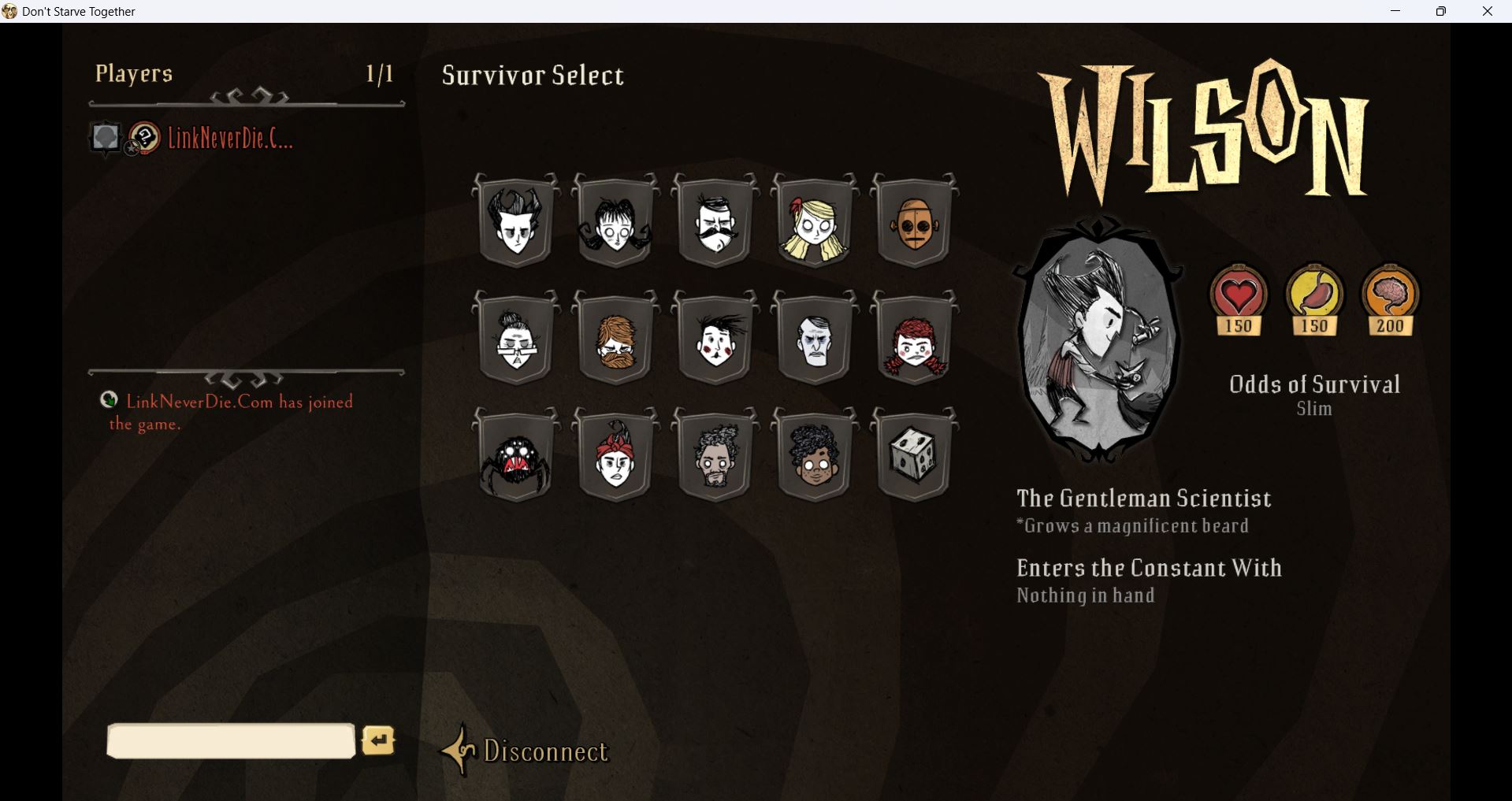 Không thể sử dụng mod CUCK tại tựa game dont starve together!