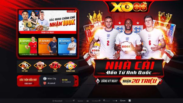 Thể thao Xo88 – Đỉnh cao cá cược thể thao, một thế giới đam mê và chiến thắng không giới hạn