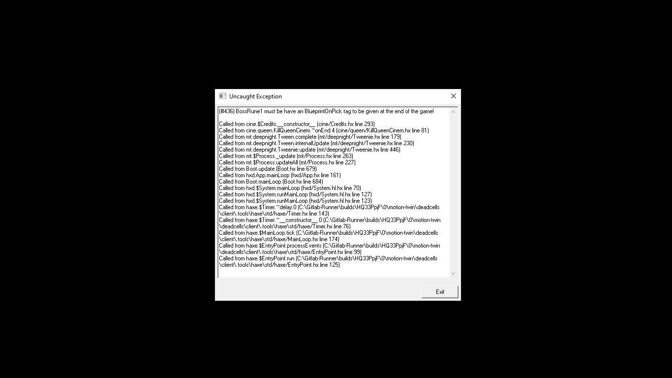 lỗi đánh boss xong buộc phải out game lỗi đánh boss xong buộc phải out game