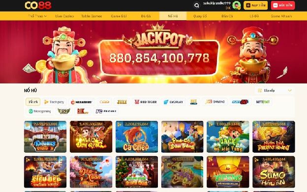 Nổ Hũ Co88 – Sân Chơi Giải Trí Kim Cương Cho Người Yêu Slot Game Nổ Hũ Co88 – Sân Chơi Giải Trí Kim Cương Cho Người Yêu Slot Game