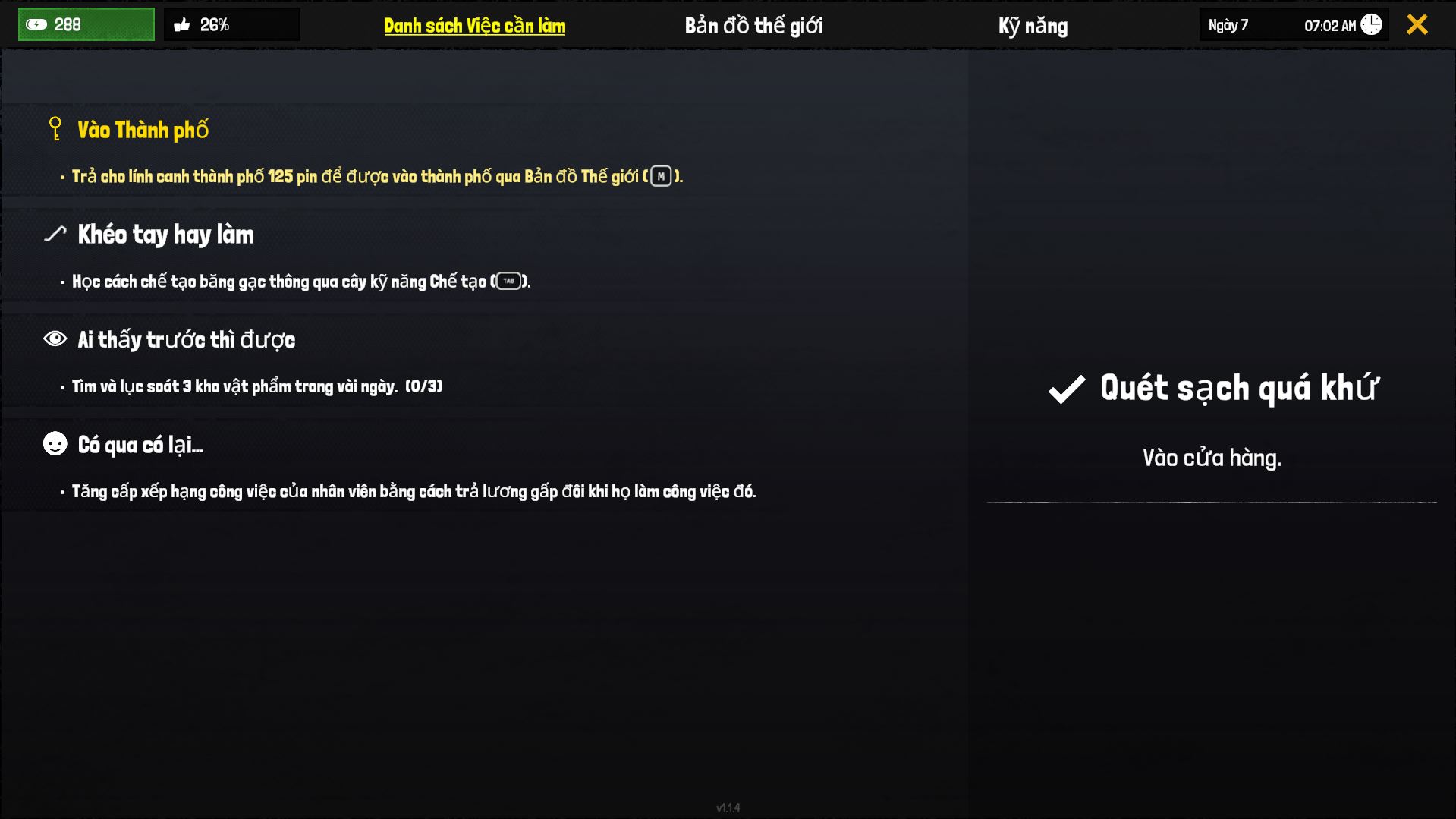 The Walking Trade v1.1.4 Việt Hóa