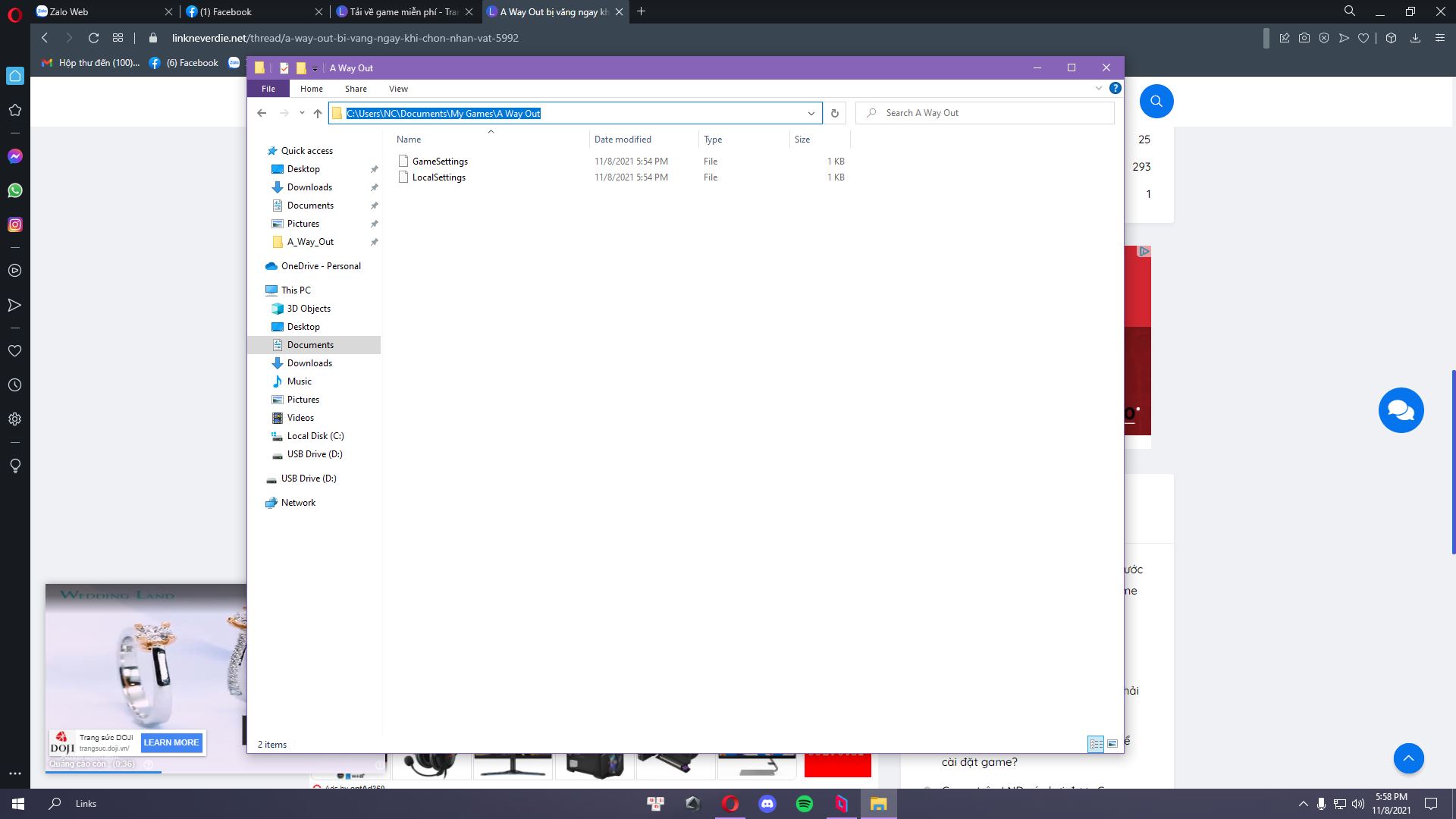 A Way Out bị văng ngay khi chọn nhân vật A Way Out bị văng ngay khi chọn nhân vật