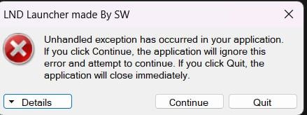 [Hướng dẫn] Fix LND Launcher bị lỗi khi mở steam