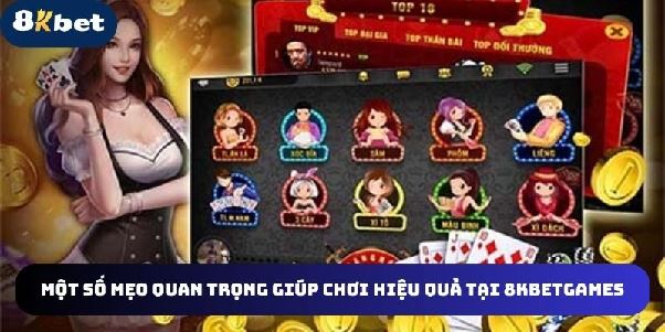 8kbetgames - Trạm Dừng Giải Trí Lý Tưởng Cho Mọi Game Thủ
