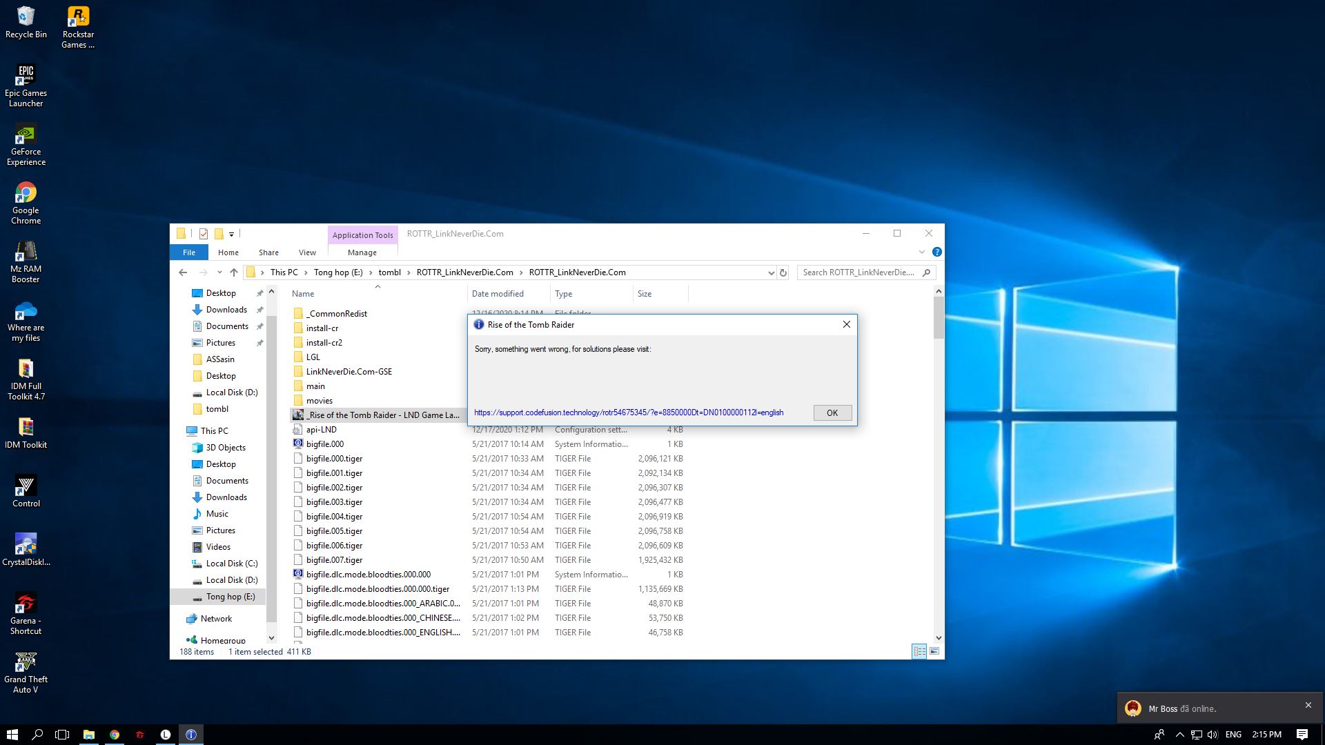 Làm đúng FAQS nhưng vẫn chơi không được ạ Làm đúng FAQS nhưng vẫn chơi không được ạ