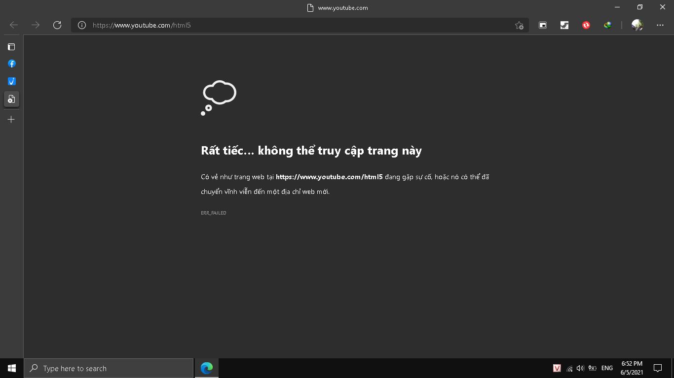 edge bị lỗi? edge bị lỗi?