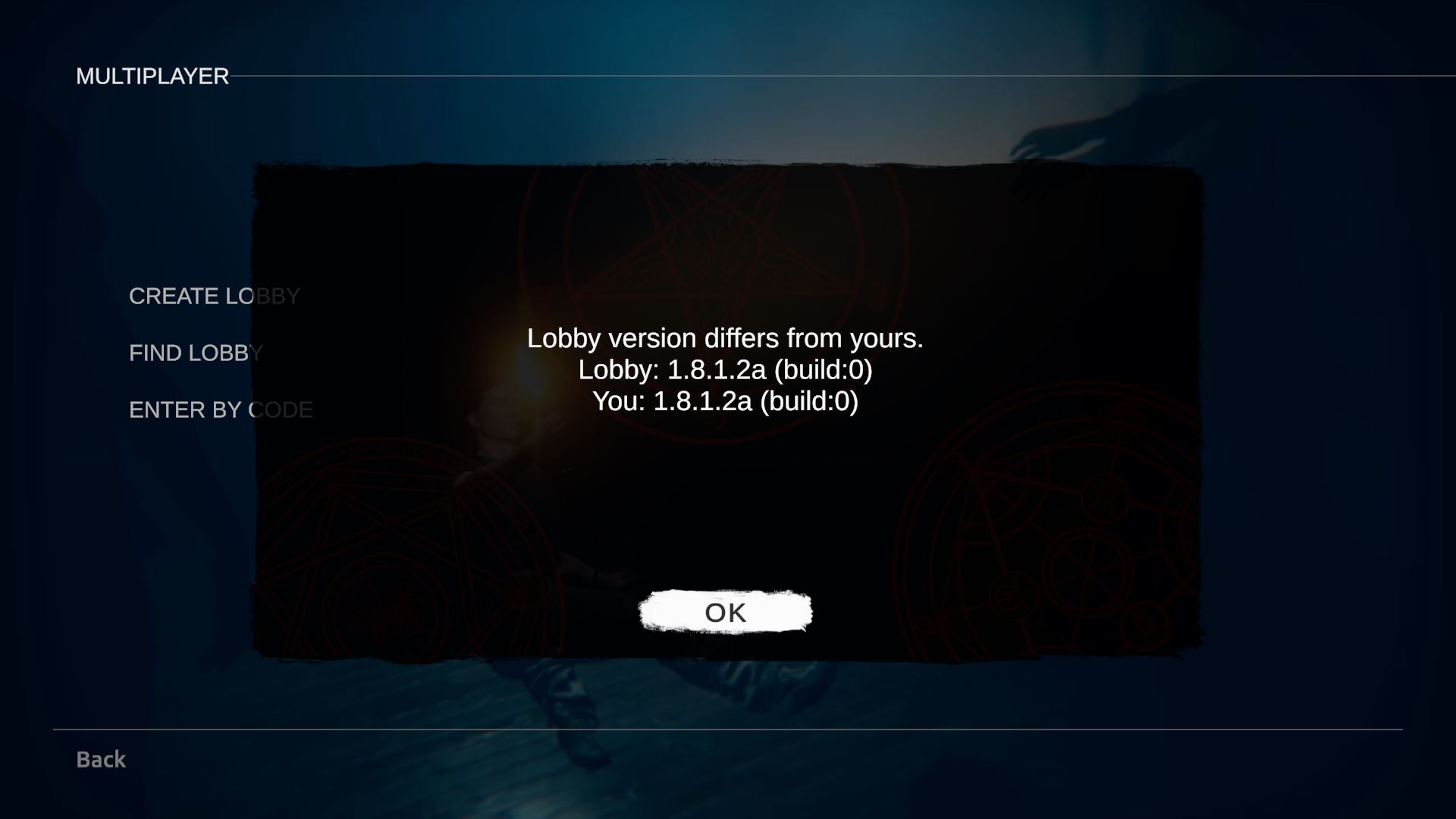 ghost exile bị lỗi phiên bản