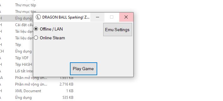 em hỏi game sparking!dragon ball ạ