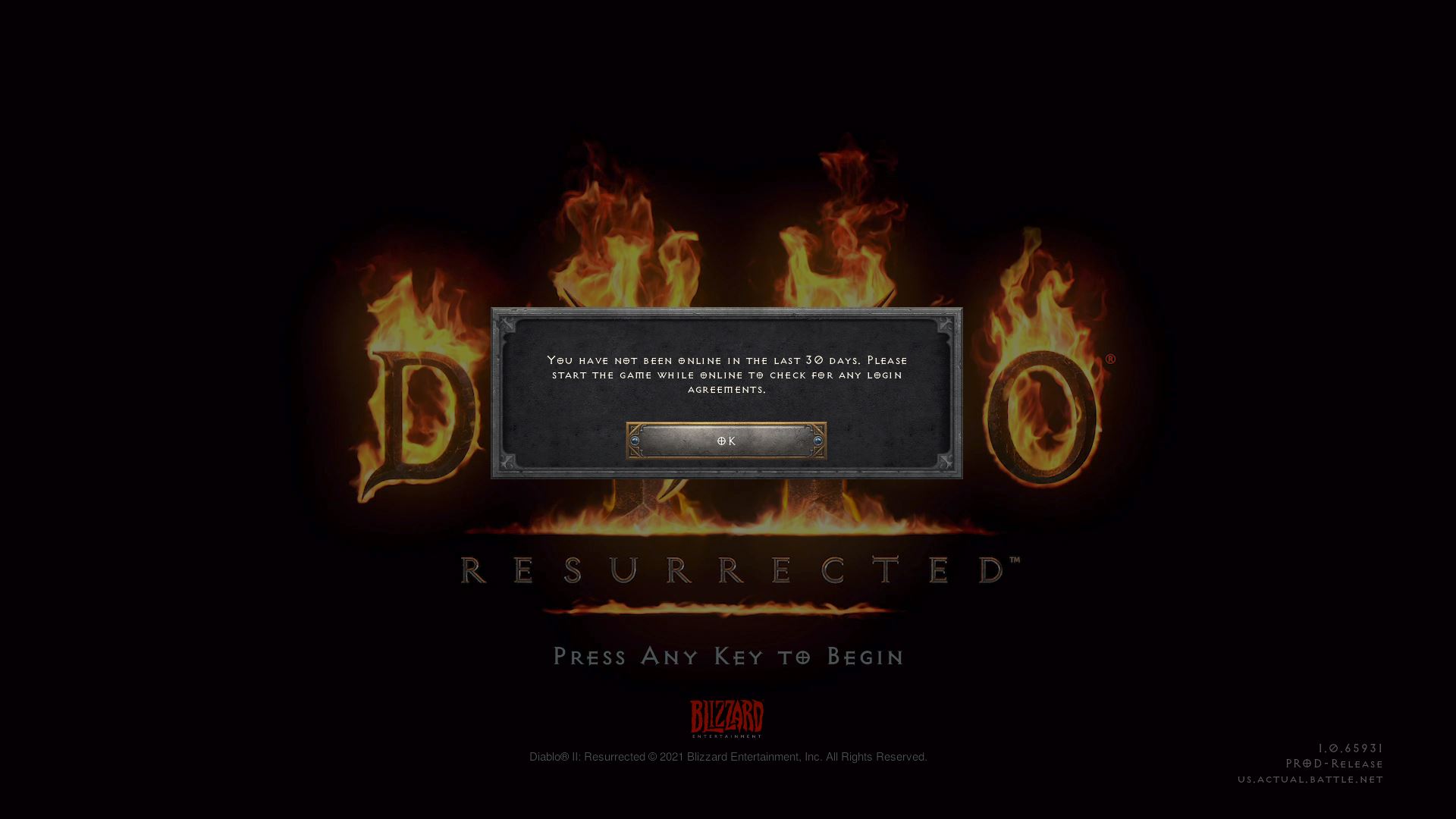 Lỗi game Diablo II Resurrected Lỗi game Diablo II Resurrected